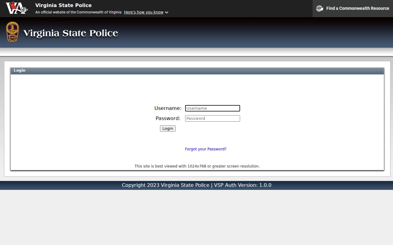 Shenandoah County criminal history SP-167 form generator
